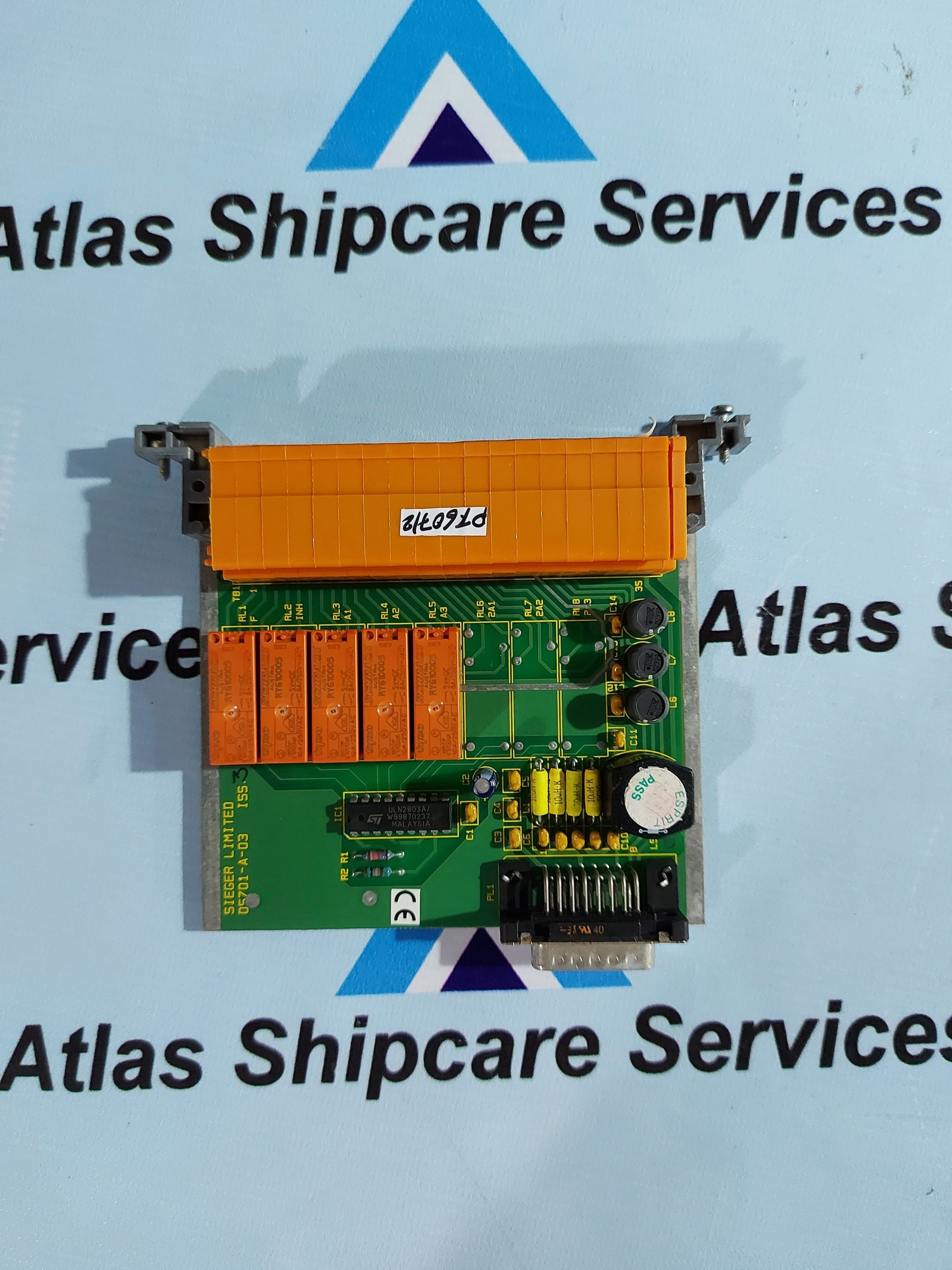SIEGER 05701-A-03 ISS.3 SINGLE CHANNEL CONTROL CARD